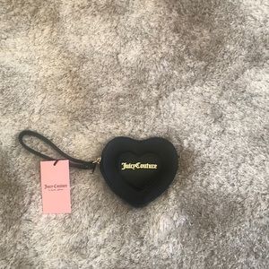 Black designer wristlet